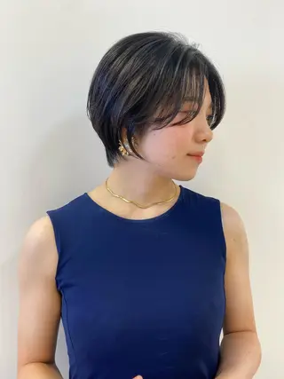 ショート カラー レイヤー/ウルフ🤎 mayo.のヘアスタイル