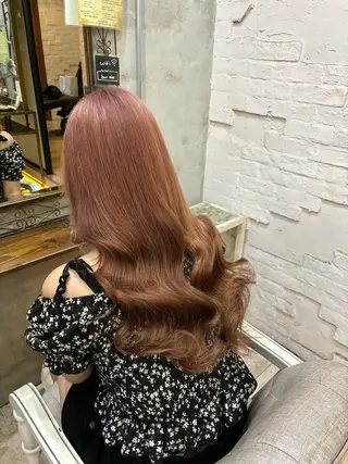 ロング カラー メンズ/ヘアセット/ 顔周りレイヤー/💶のヘアスタイル