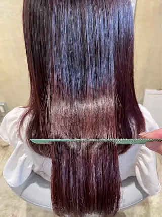 ロング 極上髪質改善 宮内開星のヘアスタイル