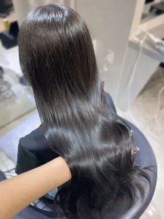 ロング 韓国レイヤー×モテ髪 /MITSUKI🤍のヘアスタイル