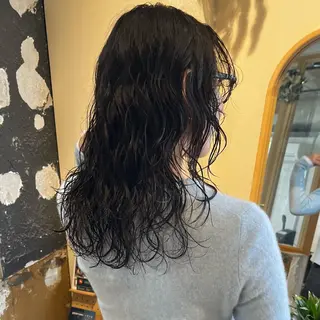 セミロング eddie所属・Kanoe /モデル募集中のヘアスタイル