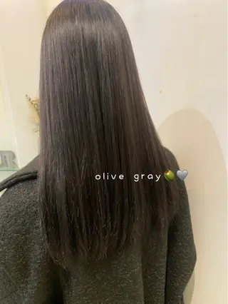 カラー 透明感カラー🧁🩰 🫧仲松良菜🎀のヘアスタイル