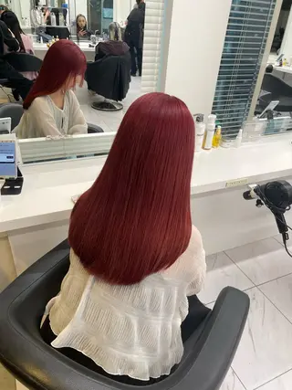 ロング カラー ヘアアレンジ 💗横浜美容室 💗HARUNAのヘアスタイル