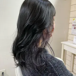 ミディアム カラー カラー特化美容師 なかもと たつひろのヘアスタイル