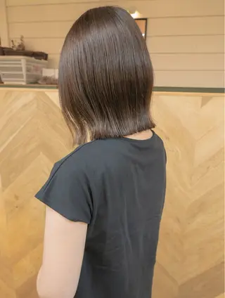 ショート 【ボブ】縮毛矯正/ 船橋駅5分/鈴木杏美のヘアスタイル