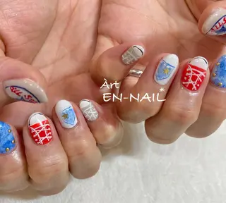 ネイル ＥＮＮＡＩＬ野中本店所属・EN_NAIL 野中本店Ayakaのネイルデザイン