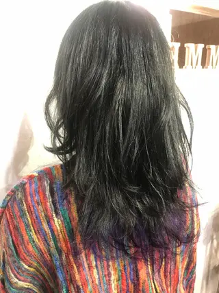 セミロング カラー 🌸髪質改善特化🌸 店長　ゆうやのヘアスタイル