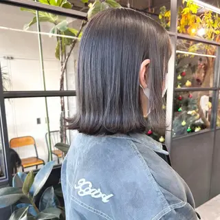 ミディアム カラー 韓国ヘア /男女❄️ 細江 美紅のヘアスタイル