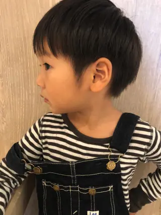 キッズ 水口 英里のヘアスタイル