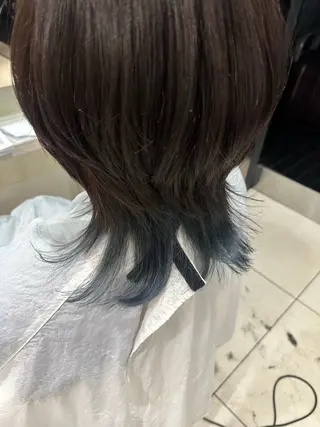 セミロング カラー 髪質改善 Chihiro🫧のヘアスタイル