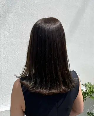 カラー bisou hair スガノ　カヤノのマツエク・マツパデザイン