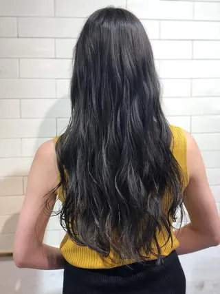 ロング 🤍髪質改善➕透明感 カラー🤍川上葵のヘアスタイル