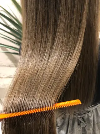 ロング カラー Silk-lei【銀座店】所属・銀座/美髪縮毛矯正 /髪質改善/山本翔華のヘアスタイル