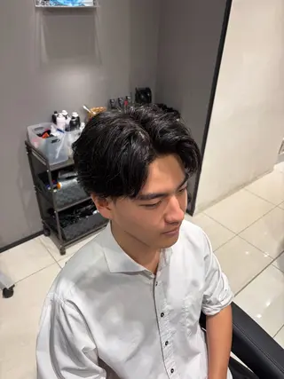 パーマ メンズ 関内/メンズパーマ/ 男性専門/菊池蒼大のヘアスタイル