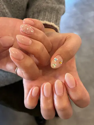 ネイル Sun Brown ANのネイルデザイン