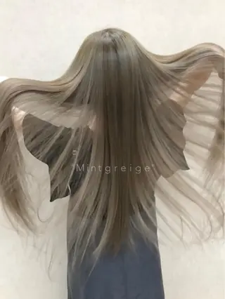 ロング カラー 【レイヤーカット】 【髪質改善】山中優のヘアスタイル