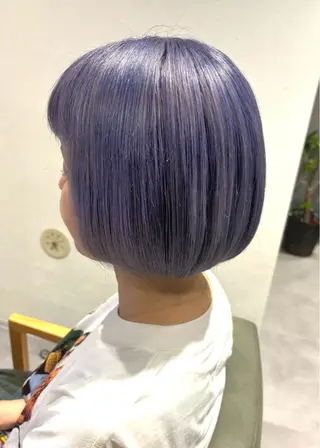 ショート カラー 小國 綾かのヘアスタイル