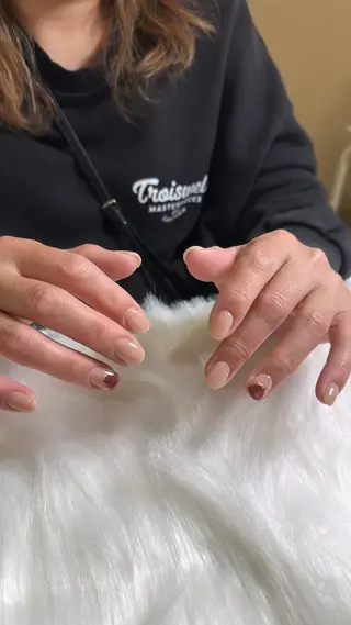 ネイル 栗林 夏鈴のネイルデザイン