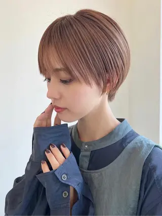 ショート 田川 弥空のヘアスタイル
