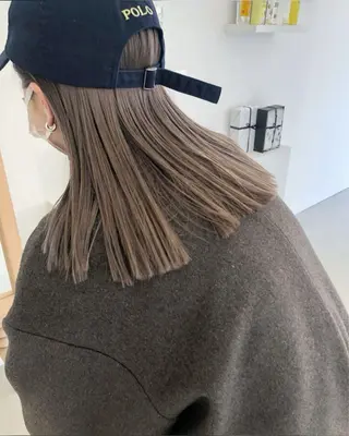 カラー GIFT所属・橋本叶夢/ ショートヘア/透け感のヘアスタイル