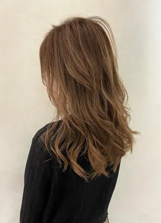 ロング カラー パーマ ヘアアレンジ メンズ キッズ ネイル マツエク・マツパ アイブロウ Stockオーナー 古田翔平のヘアスタイル