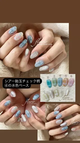 ネイル フルリール 【プライベートサロンのネイルデザイン
