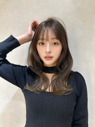 ミディアム 銀座副店長/レイヤー /髪質改善/田島のヘアスタイル