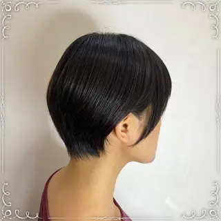 ショート Agu hair milo所属・🥀寒色女神 山口玲奈🥀のヘアスタイル