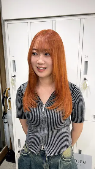 ロング Aimee by hase所属・澤田 華月のヘアスタイル