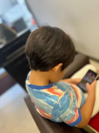 ショート メンズ キッズ Crescere所属・小島 凜のヘアスタイル