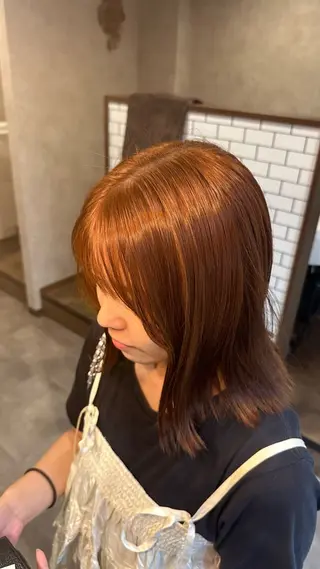 カラー silk🍊 itsukiのヘアスタイル