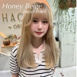 ロング 韓国透明感カラー 🫧SHIHO🫧のヘアスタイル