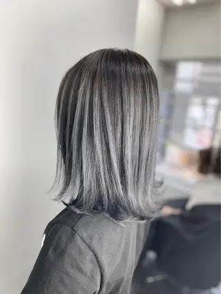 ミディアム メンズ 🌟ブリーチ特化型 ハイトーンカラー🌟のヘアスタイル