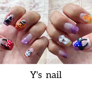 ネイル 手書きが得意🖌️ Y’s  nailのネイルデザイン