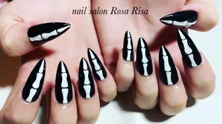 ロング ネイル ネイルスタジオ シェイクユアハンズのネイルデザイン