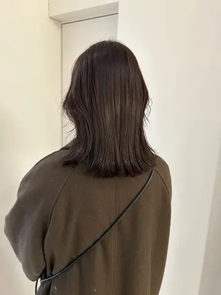 ミディアム カラー 、 、のヘアスタイル