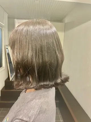 ミディアム カラー 五藤 🍀壽野のヘアスタイル