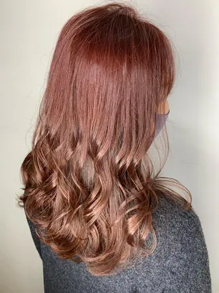 ロング カラー 🫧ウルフカット/ 畑中結衣🫧のヘアスタイル