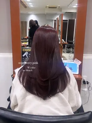 カラー CIEL 難波店所属・🎀透明感/レイヤ ー/Kotona🎀のヘアスタイル