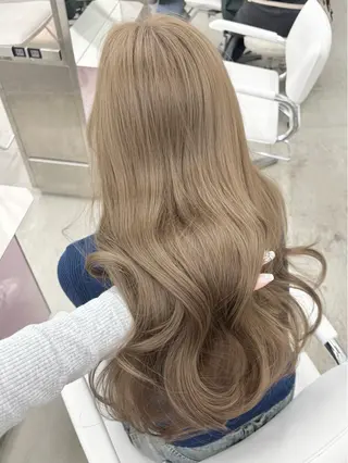 カラー NI表参道所属・Kana/韓国ヘア /暖色カラー🍒のヘアスタイル