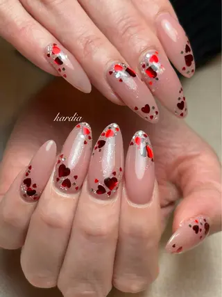 ネイル καρδιά -ｶﾙﾃﾞｨｱ-のネイルデザイン