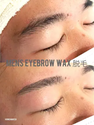 メンズ アイブロウ vorne・monter所属・Vorne Monterのマツエク・マツパデザイン