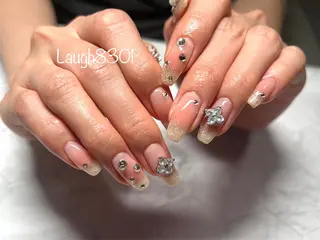 ロング 渋谷　Laugh 8301のネイルデザイン