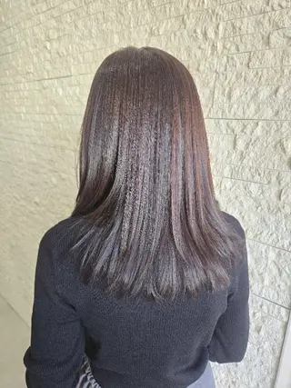 セミロング カラー 🫧高濃度水素カラー ✂️鈴木 直人のヘアスタイル