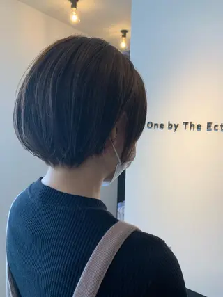 ショート 片山美穂 心斎橋・北堀江のヘアスタイル