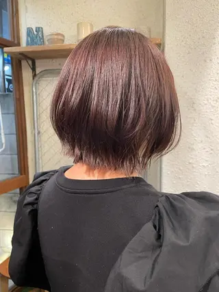 ショート カラー SALOWIN下北沢所属・hazuki 🌝のヘアスタイル