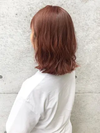 ミディアム カラー clomus所属・YUKA艶髪 🌸寛ぎ部屋のヘアスタイル