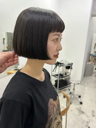 ショート MIGxLIG所属・けー ボブのヘアスタイル