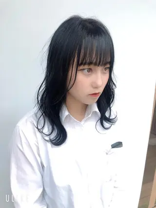 セミロング ✨うるツヤ髪質改善✨ 林 大樹のヘアスタイル