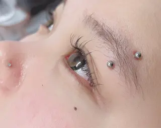 マツエク・マツパ Morganite 🦋 ÿui 🦋のマツエク・マツパデザイン